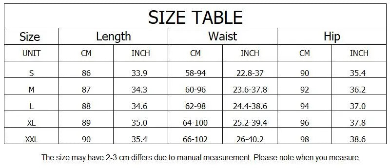 Gray Women Sweatpants - size chart