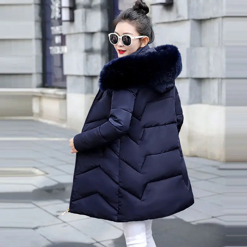 Fur Coat Jacket - black