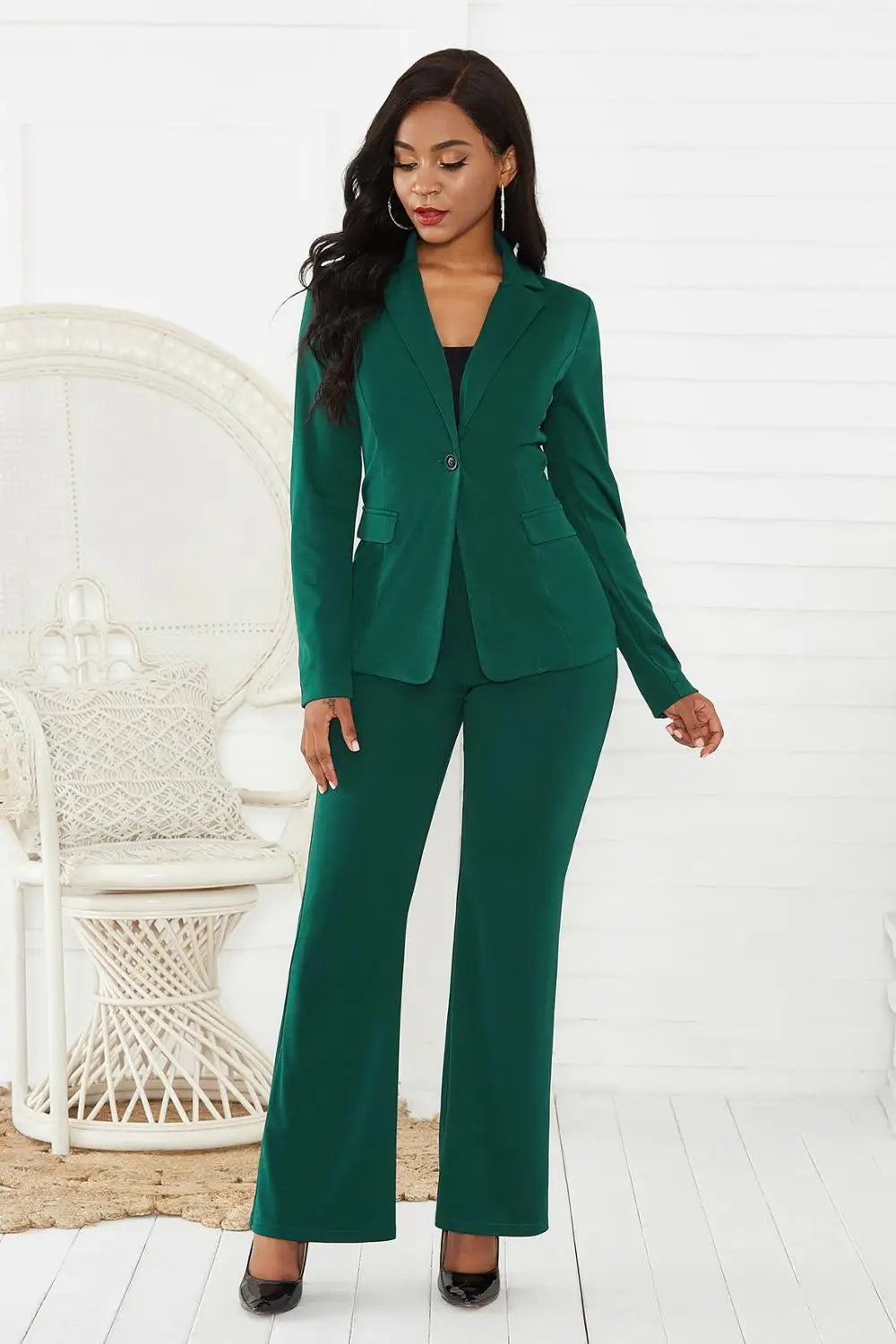 women's office two piece set