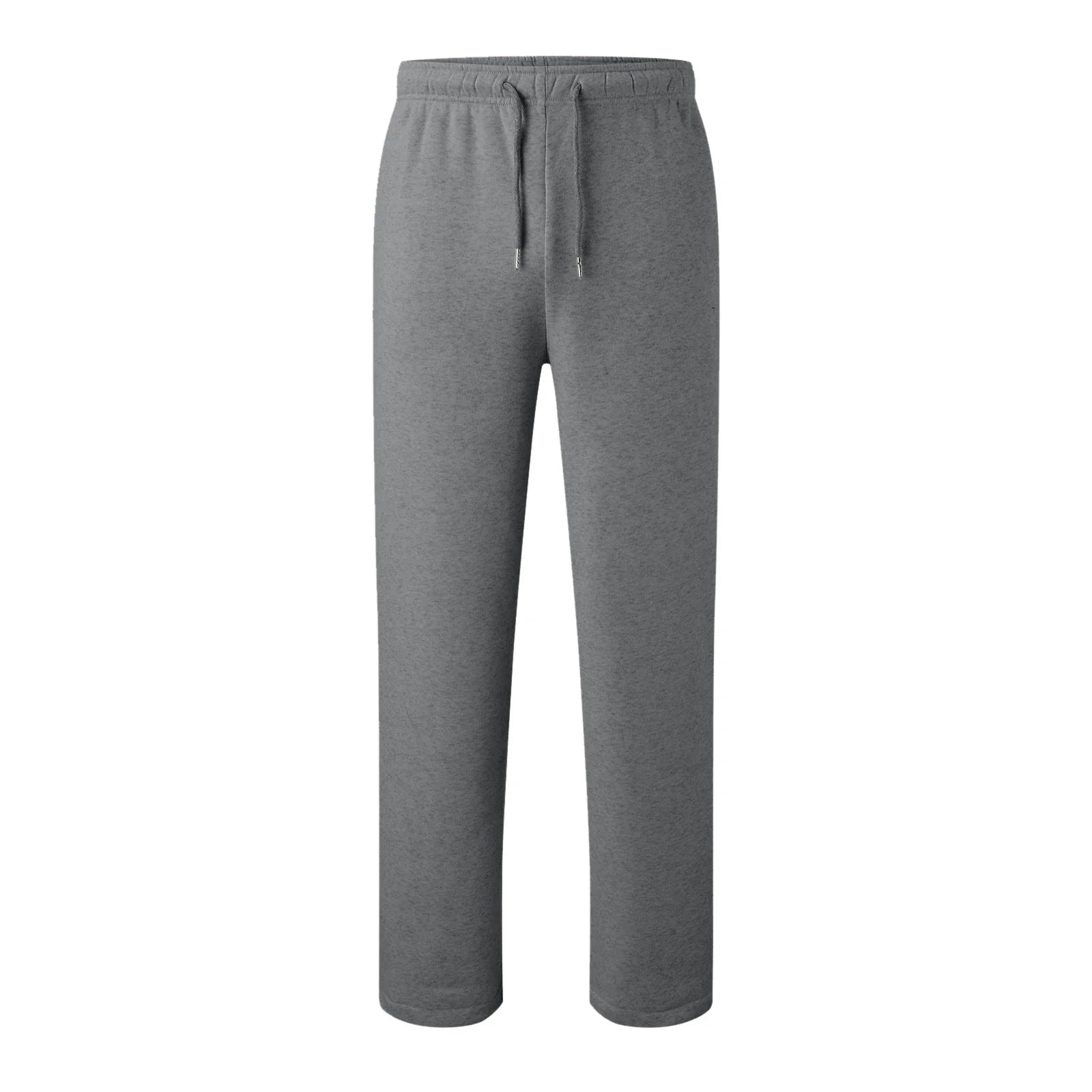 Men's Baggy sweatpants - Dark grey (front view no mannequin)