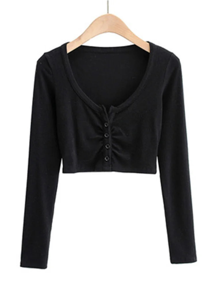 Slim V-neck  Cardigan