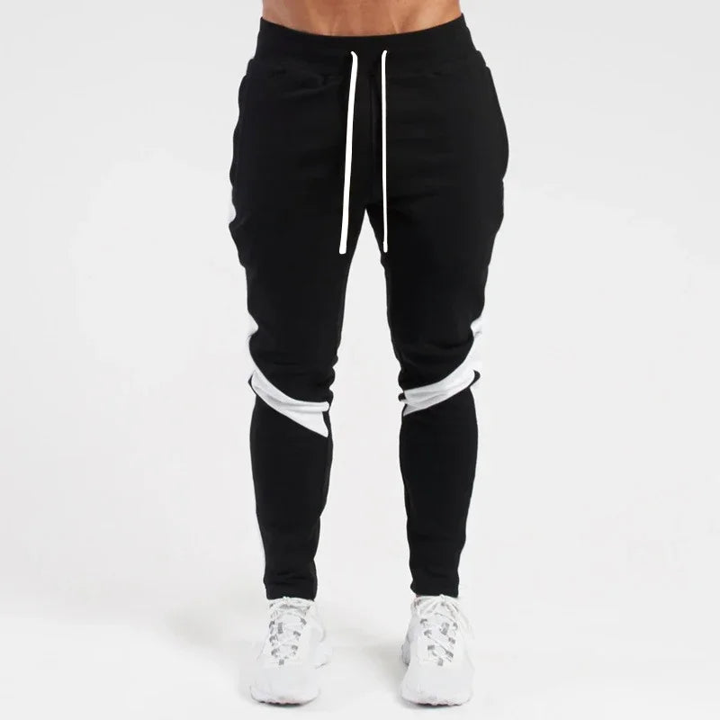 Mens Joggers - black and white