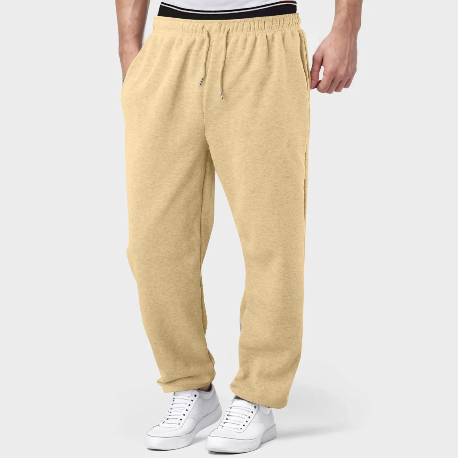 Men's Baggy sweatpants - Beige