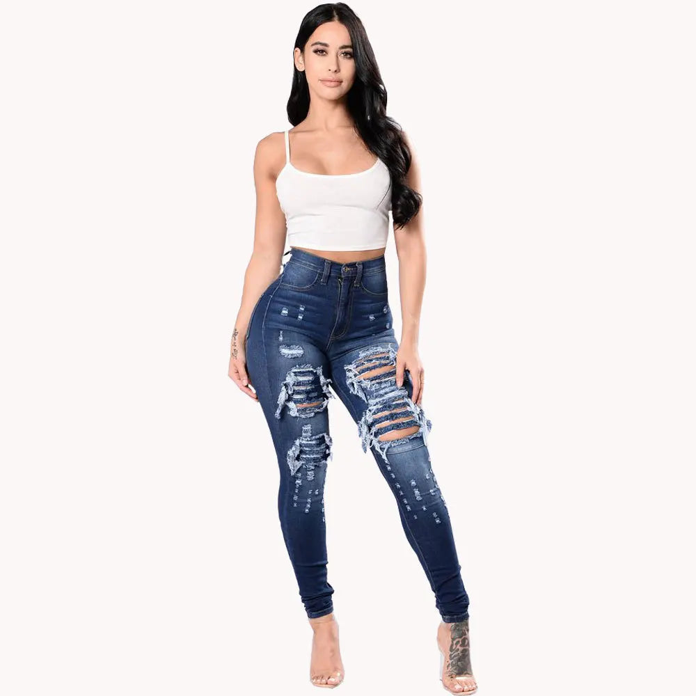 Women High waist Jeans