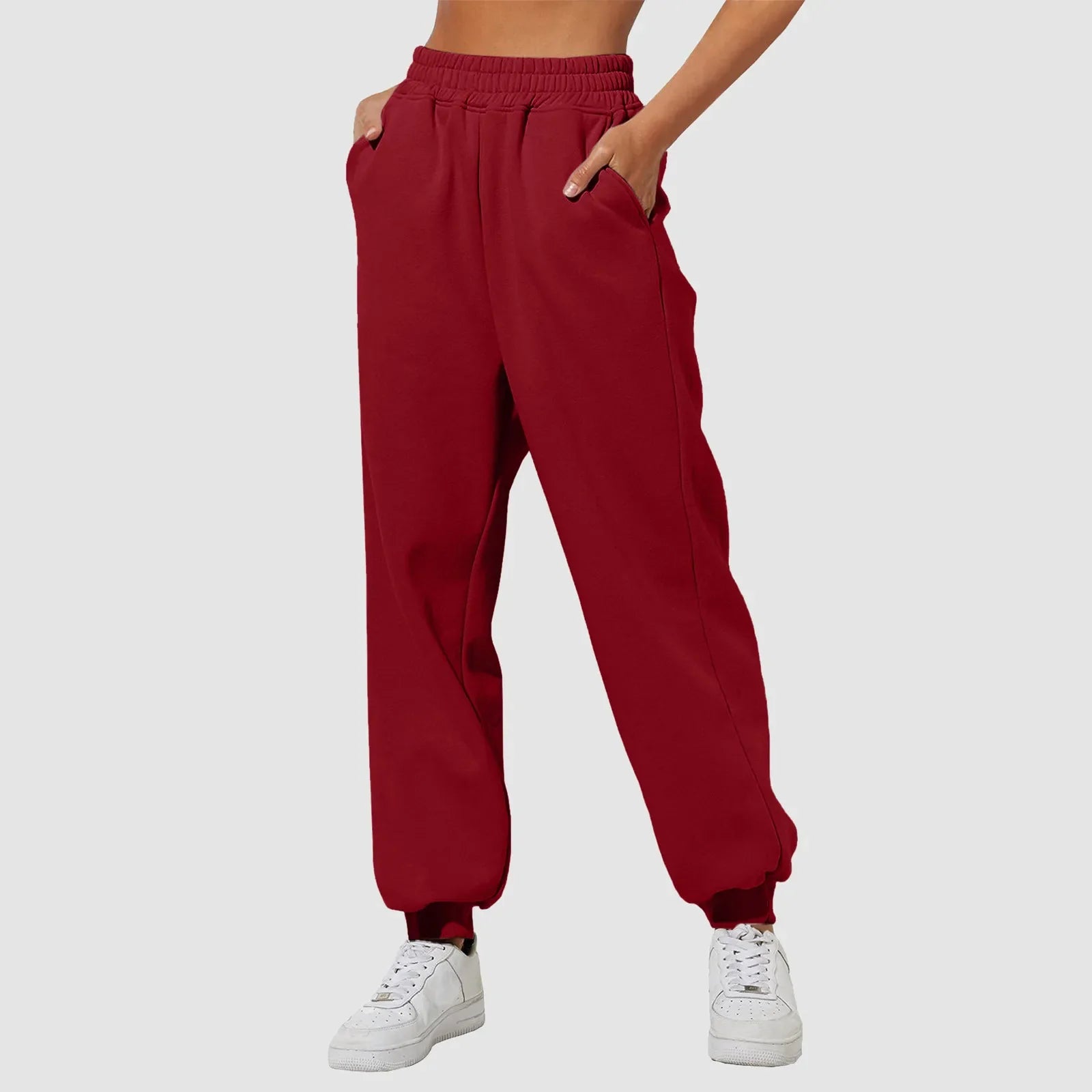 Sweatpants Sports Pants - Red