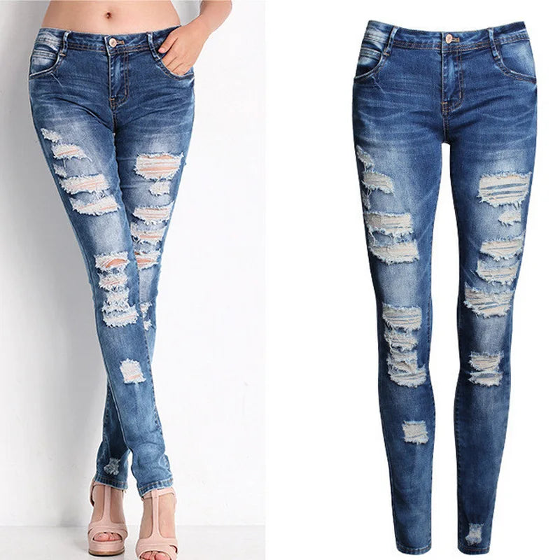 Women High waist Jeans