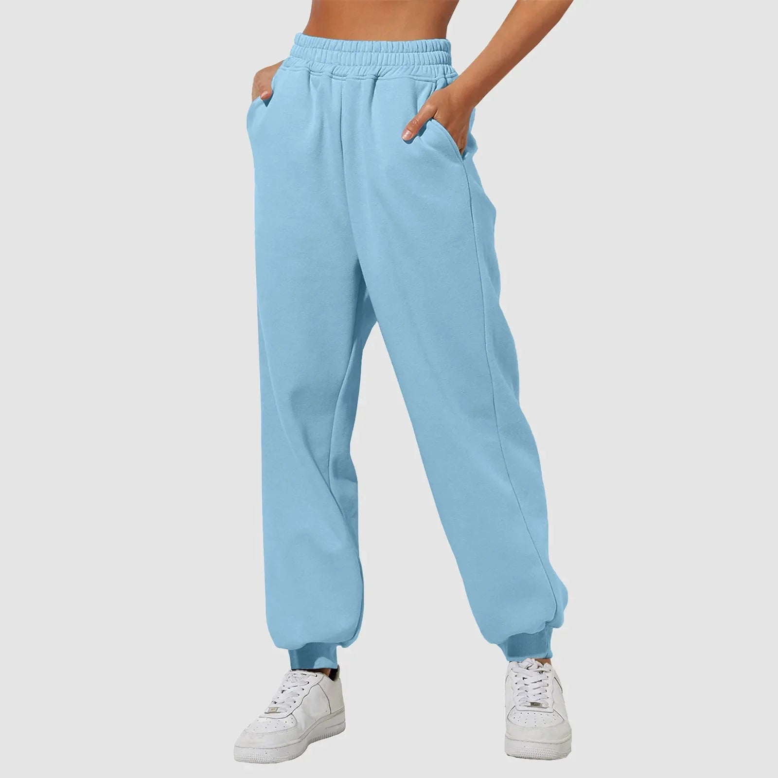 Sweatpants Sports Pants - Light blue