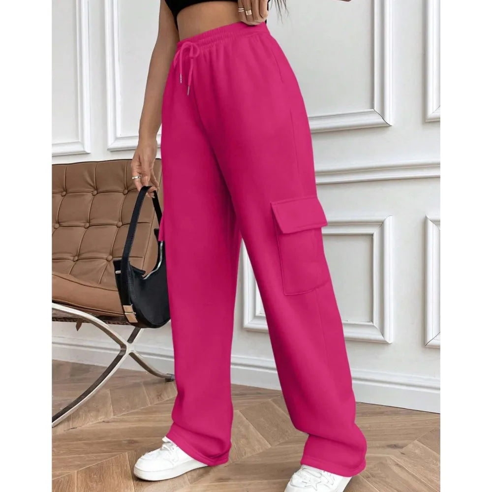 Women's Casual Sports Sweatpants - pink