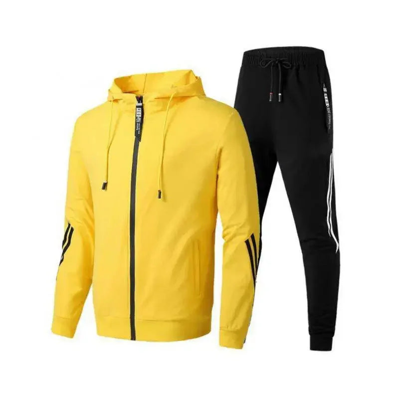 Hoodies Solid Color Suits Tracksuit