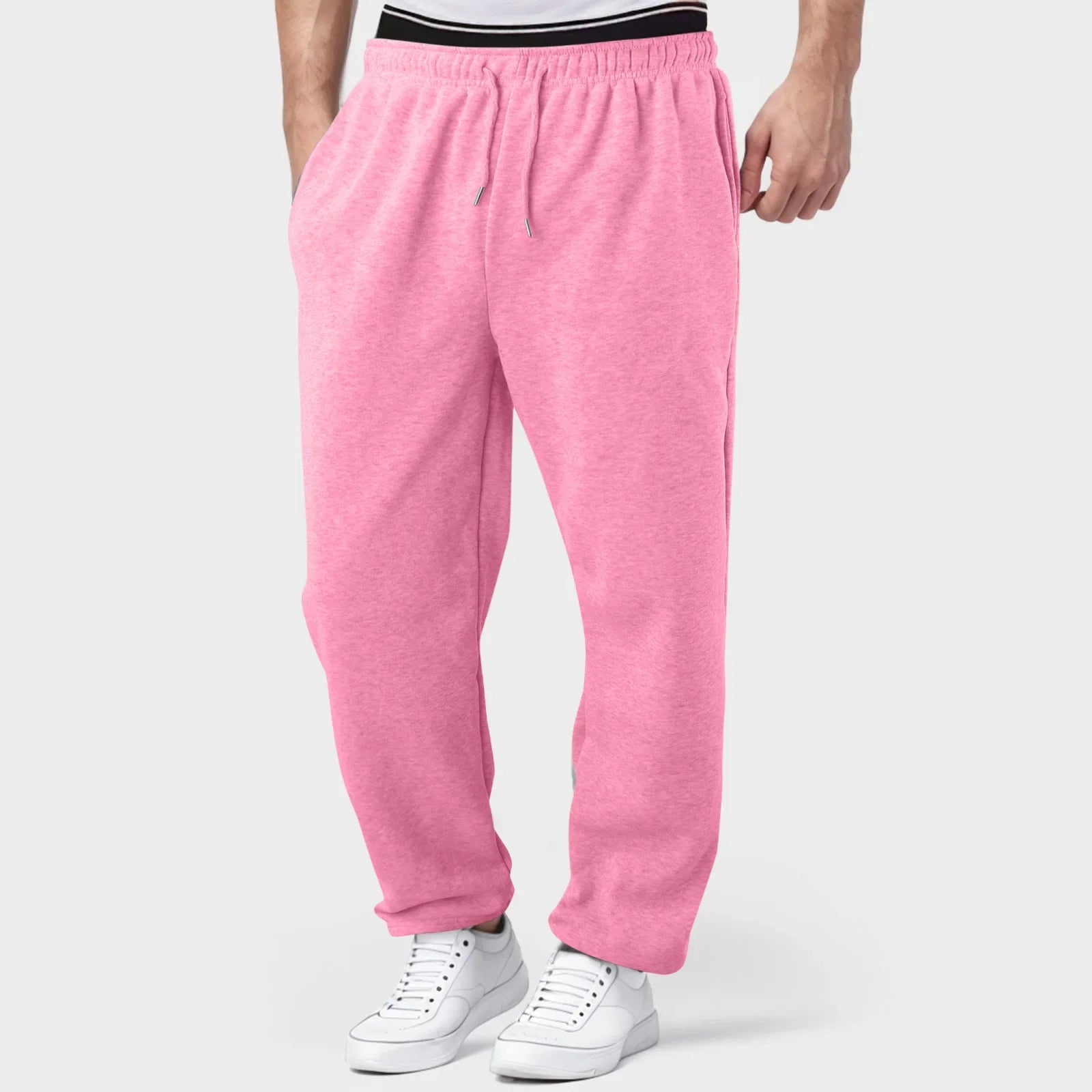 Men's Baggy sweatpants - Pink