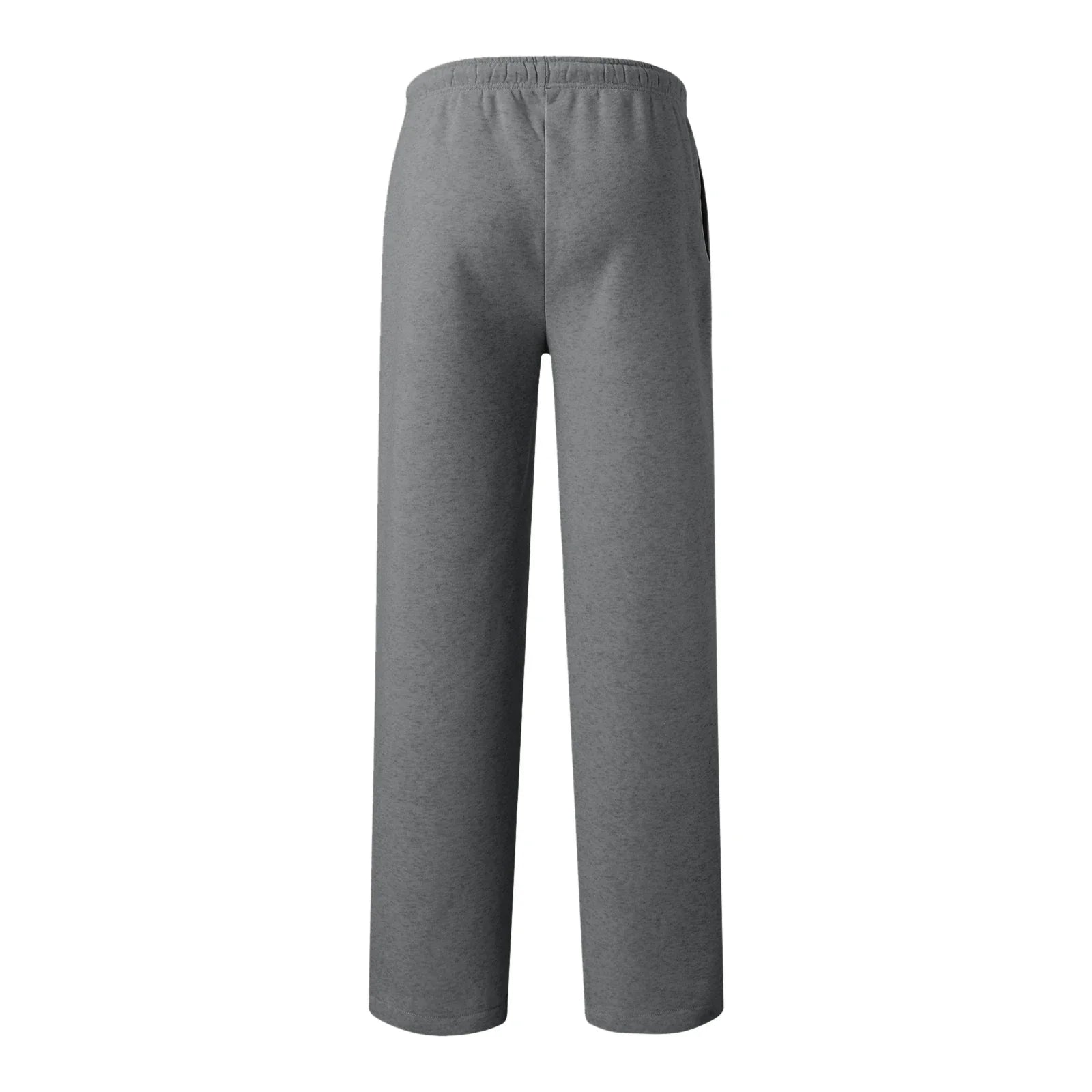 Men's Baggy sweatpants - Dark grey (back view no mannequin)