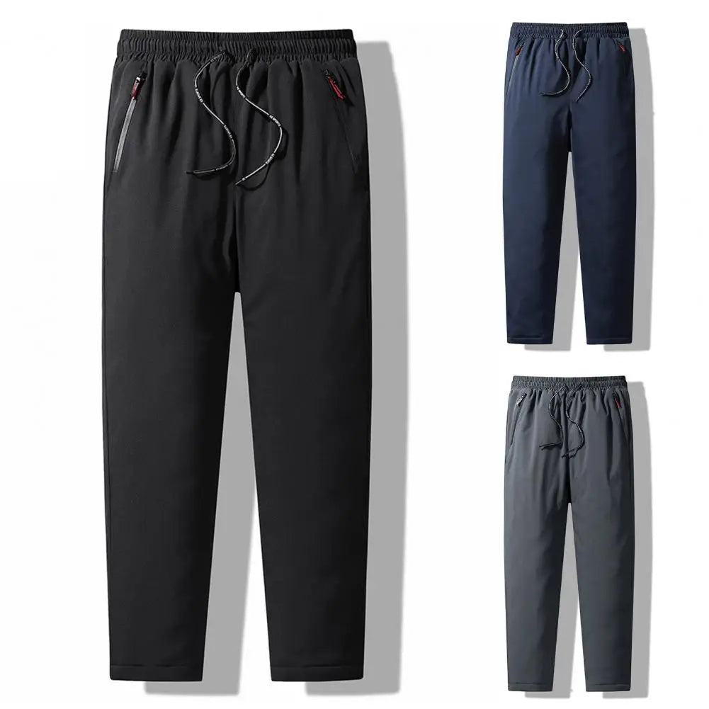 Lambswool Warm Thickened Sweatpants - dark grey light grey ( 3 different pictures)