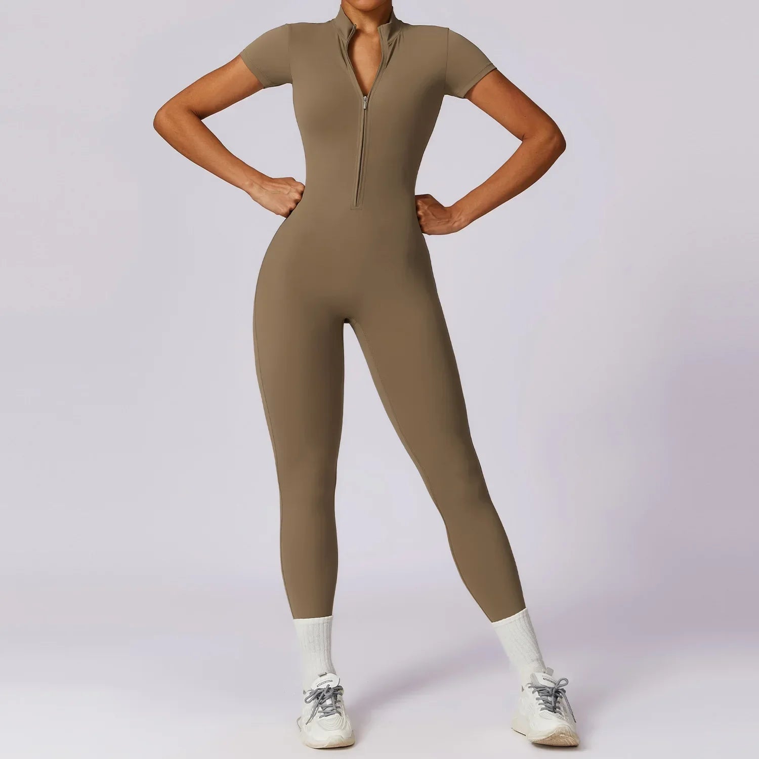 Yoga Jumpsuit - beige