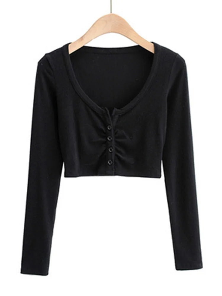 Slim V-neck  Cardigan