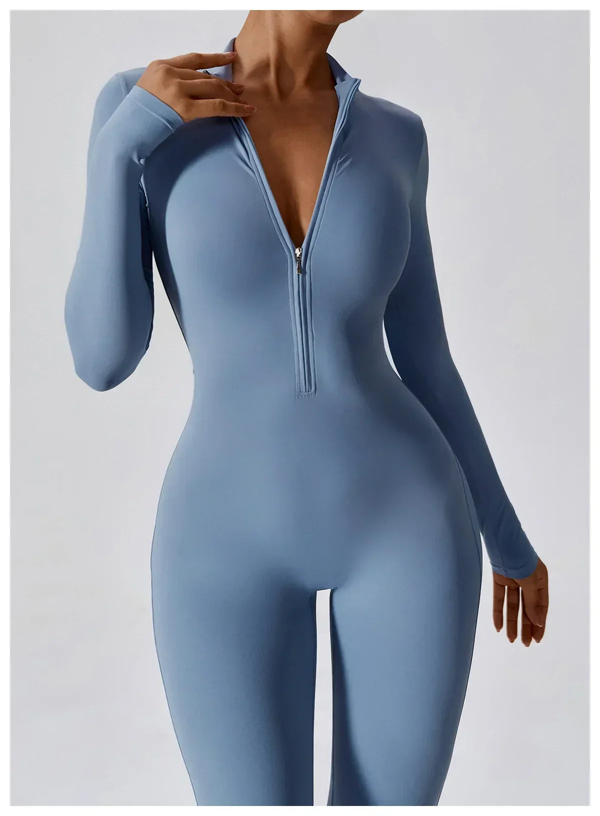 Yoga Jumpsuit - light bllue 