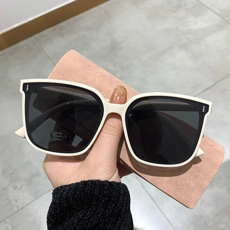 Vintage Square Sunglasses Women